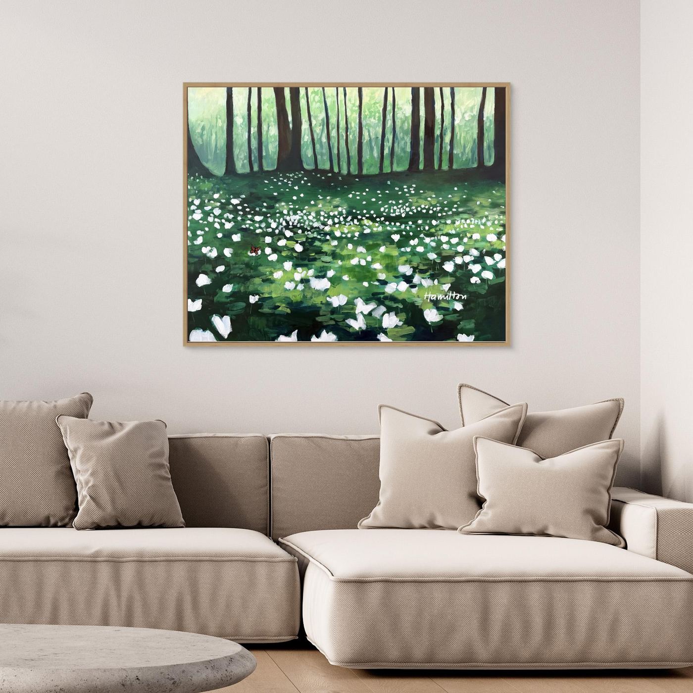 Visiting Each Little Wish - Canvas Prints
