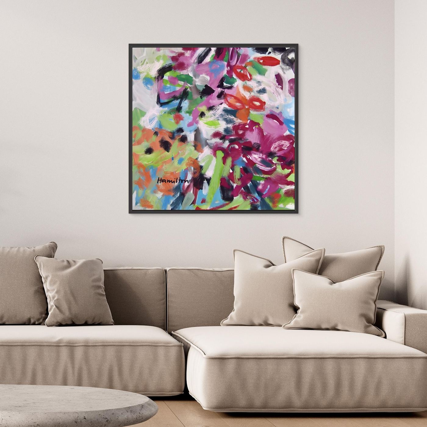 Hope Grows in This Garden - Canvas Print