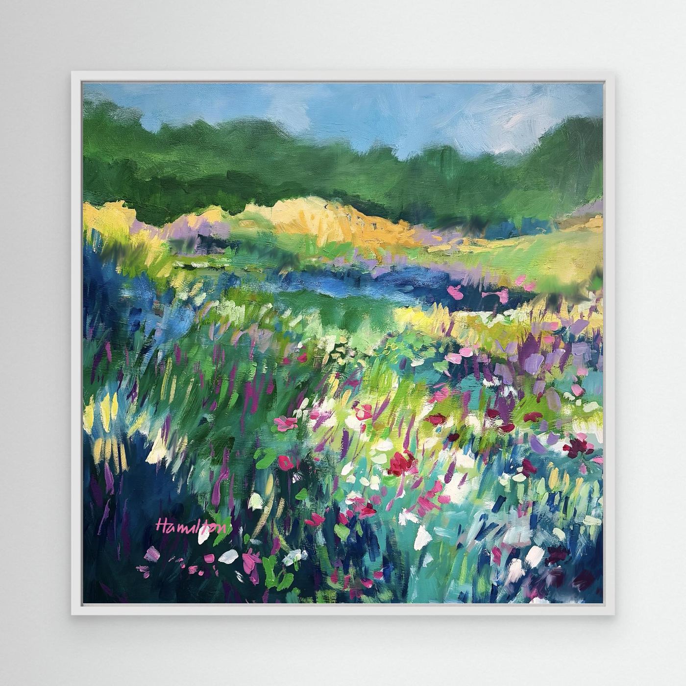 The Day the Irises Sang - Canvas Prints