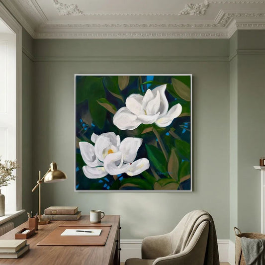 Hope Opened Like a Magnolia - Canvas Print