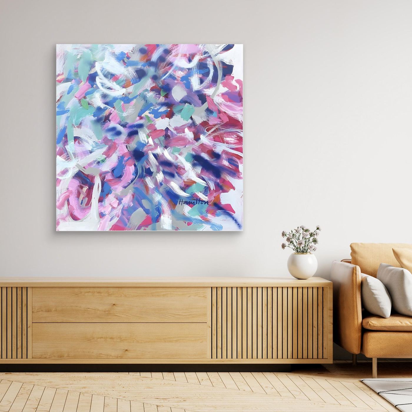 Magic Trailed Behind You - Canvas Print