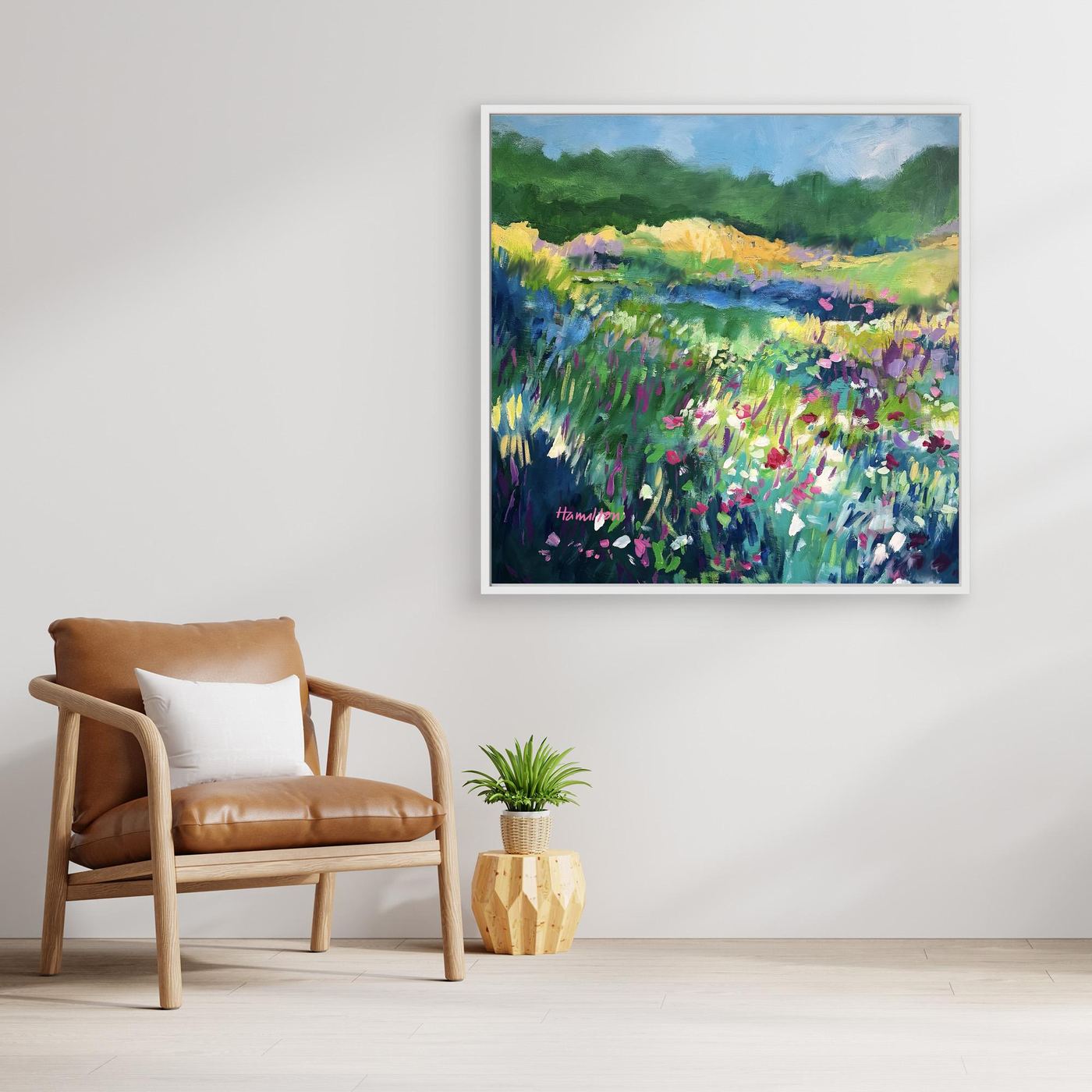 The Day the Irises Sang - Canvas Prints