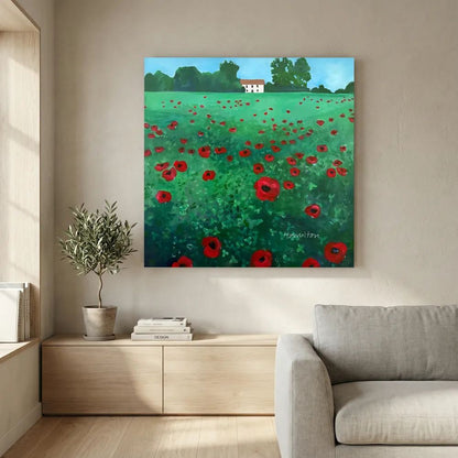 A Field Where I Count My Joys - Canvas Print