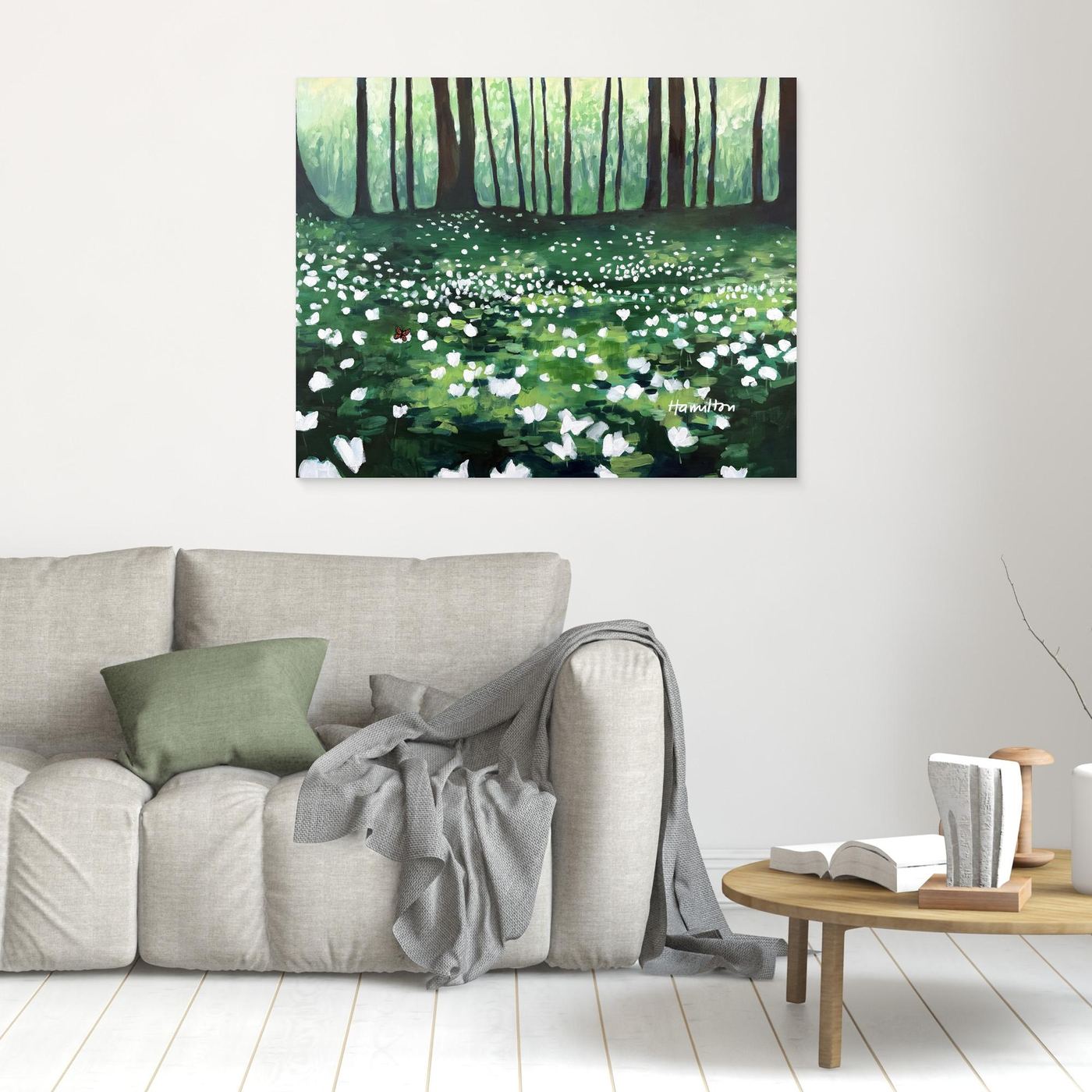Visiting Each Little Wish - Canvas Prints