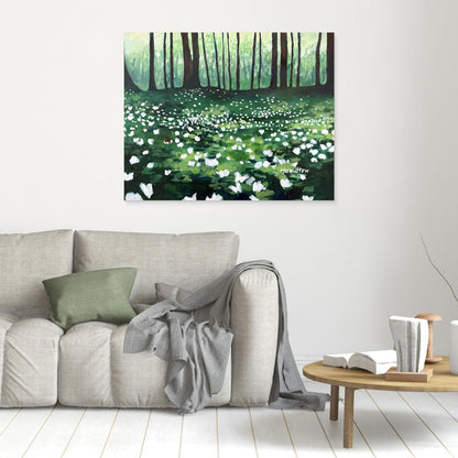Visiting Each Little Wish - Canvas Prints
