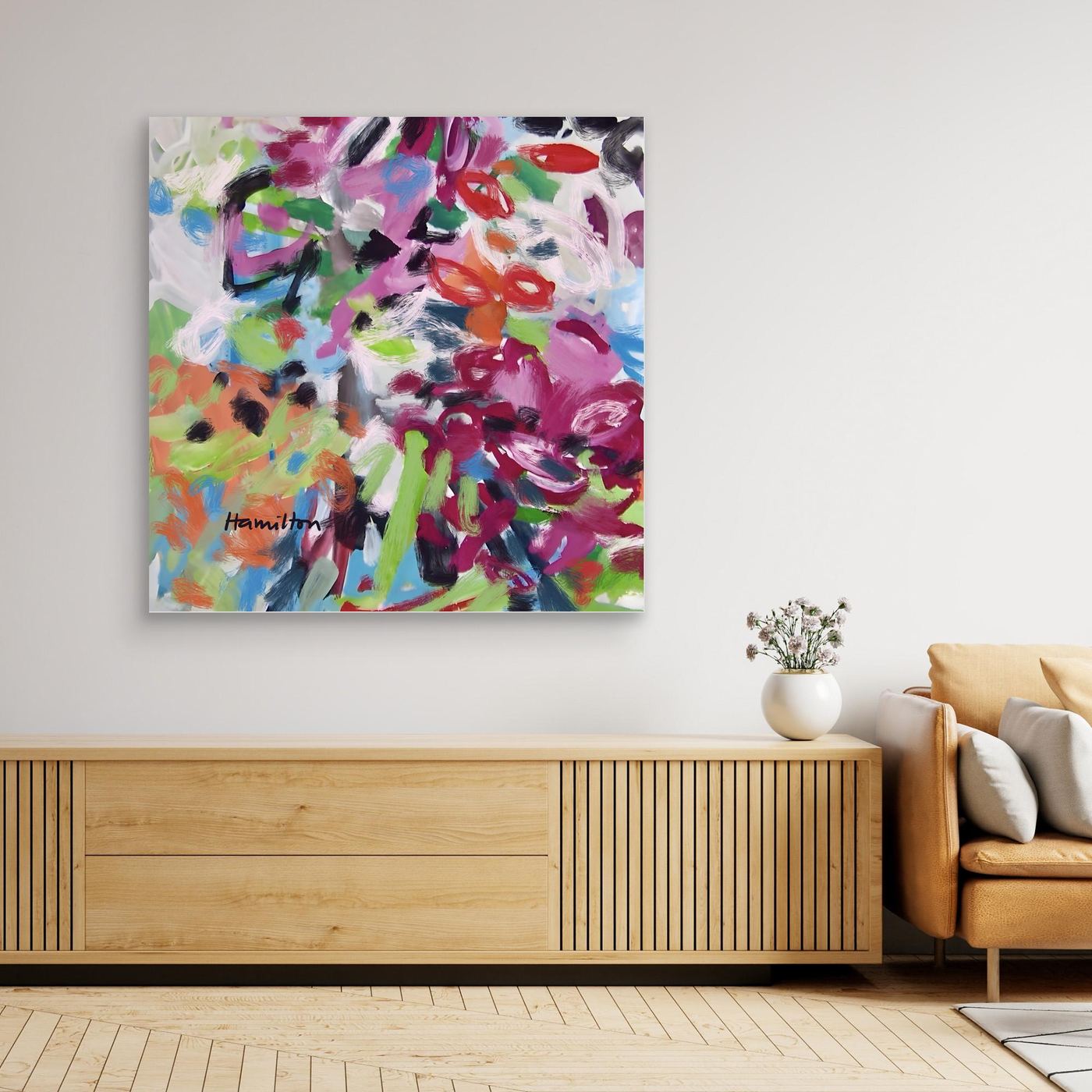 Hope Grows in This Garden - Canvas Print