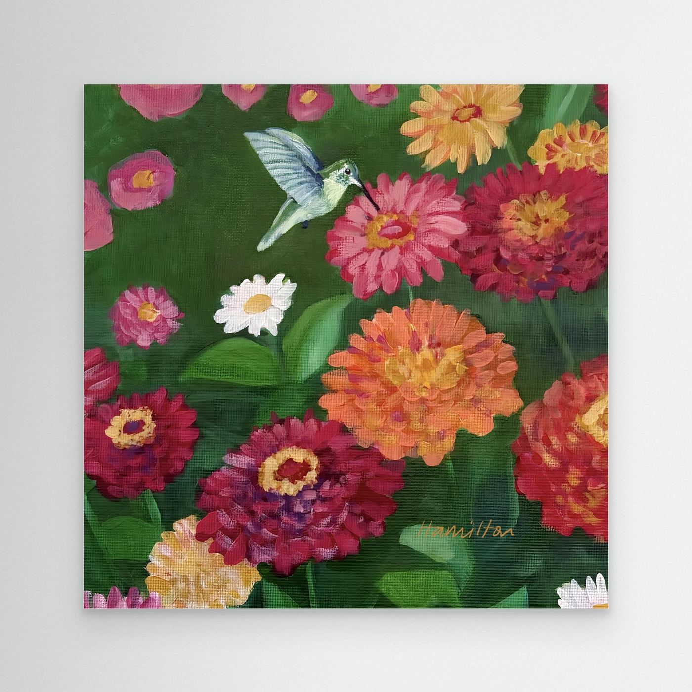 A Little Hello - Canvas Print