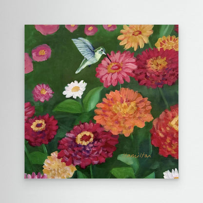 A Little Hello - Canvas Print