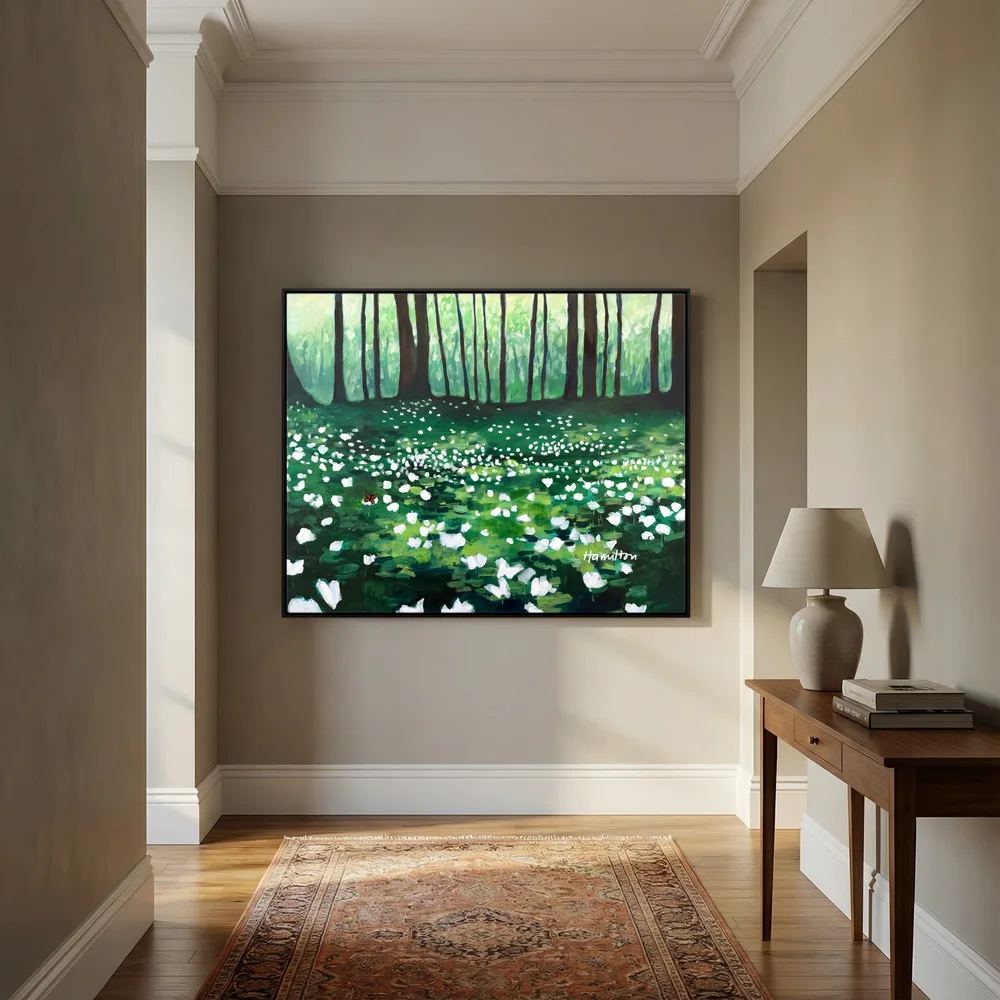 Visiting Each Little Wish - Canvas Prints