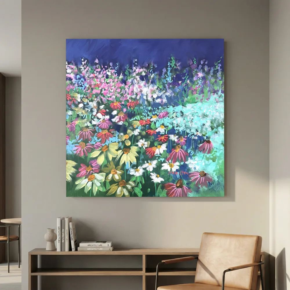 The Earth Laughs in Flowers - Canvas Prints