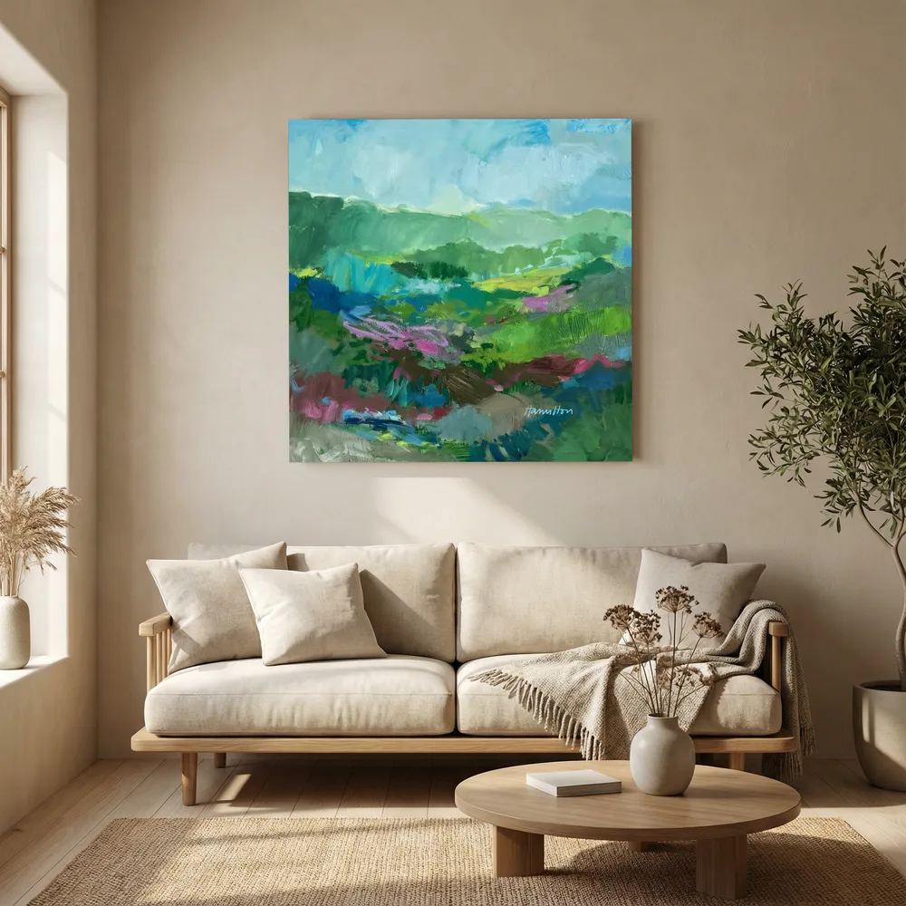 Peace in the Mountains - Canvas Print