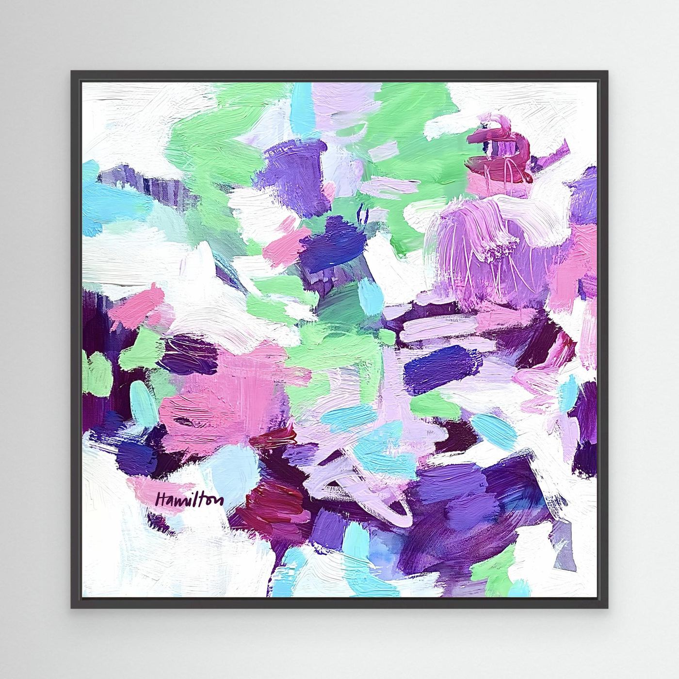 Gathering Up Her Joy - Canvas Print