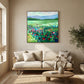 The Poppies Asked Me to Dance - Canvas Prints