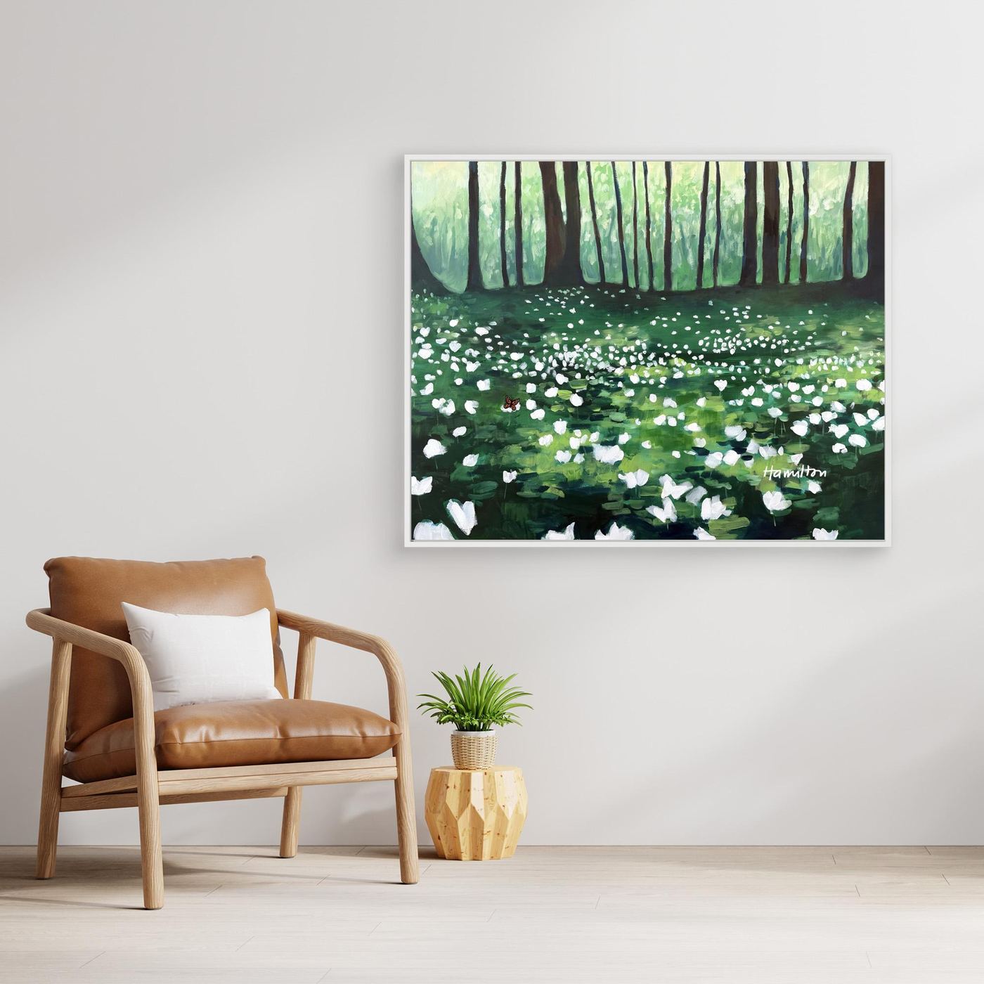Visiting Each Little Wish - Canvas Prints