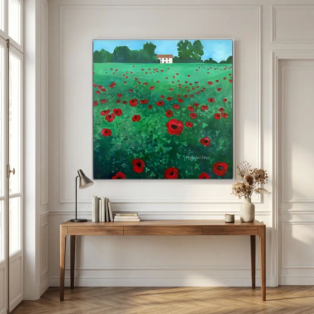 A Field Where I Count My Joys - Canvas Print