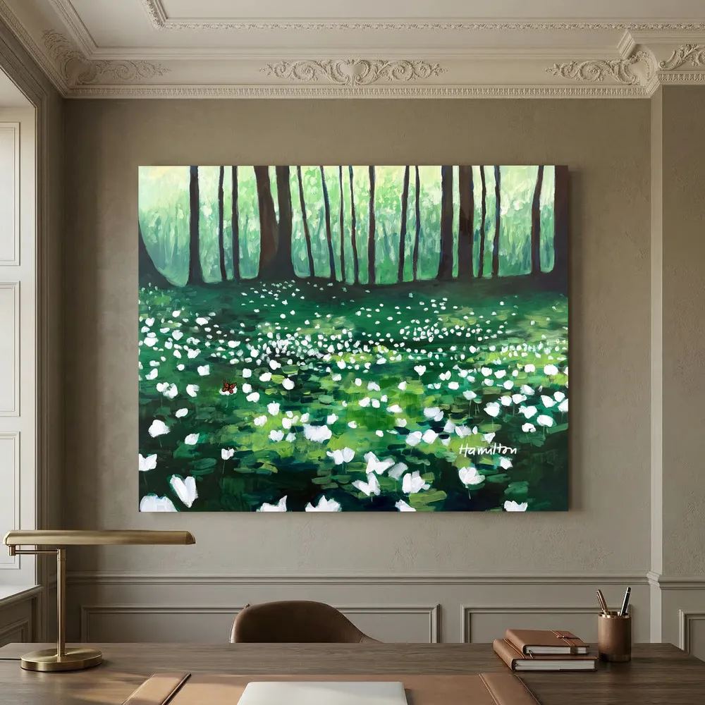Visiting Each Little Wish - Canvas Prints