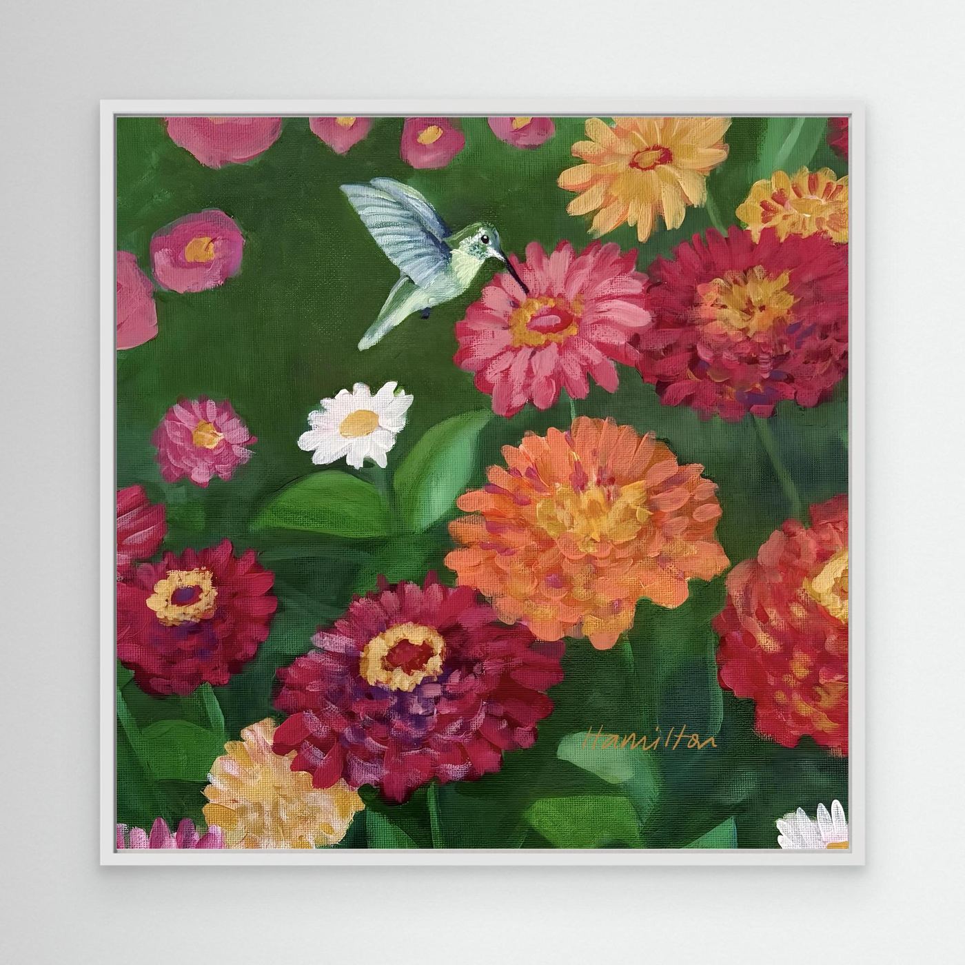 A Little Hello - Canvas Print