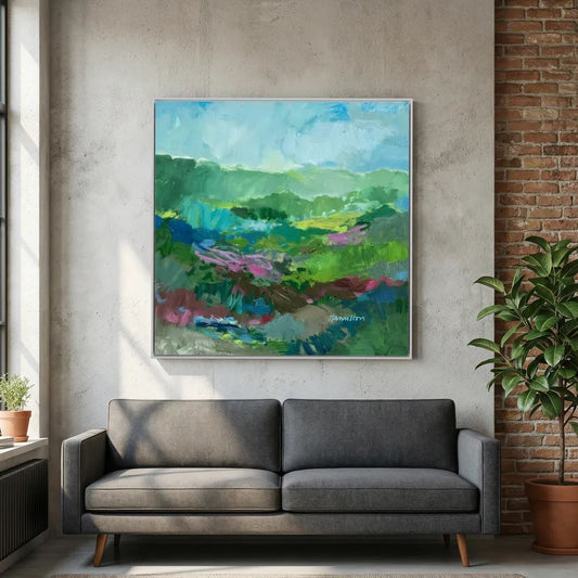 Peace in the Mountains - Canvas Print