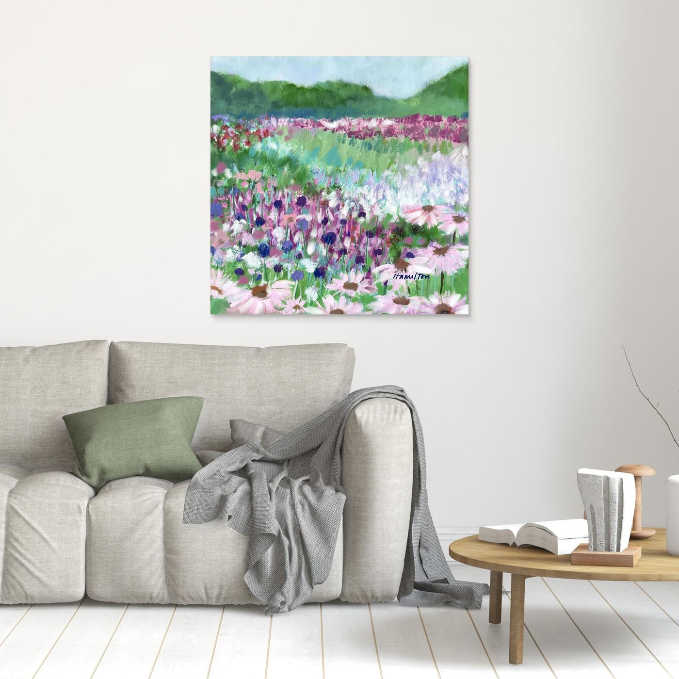 In the Quiet I Grew - Canvas Prints.