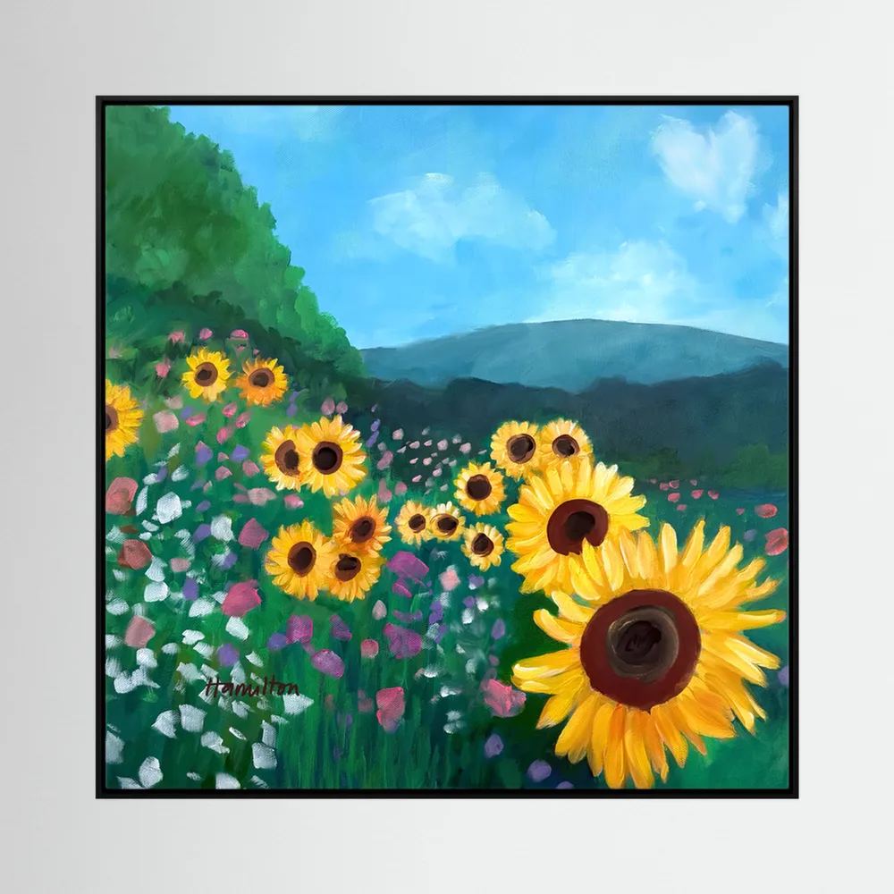 The Shape of Joy - Canvas Print