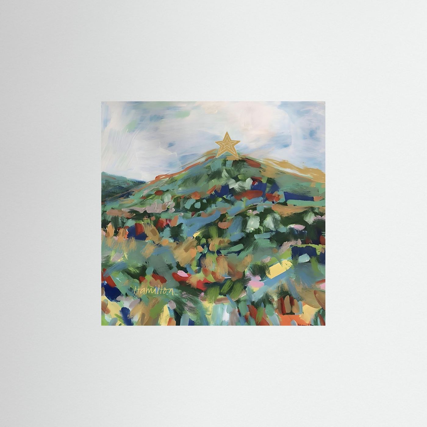 Mill Mountain Star - Paper Print
