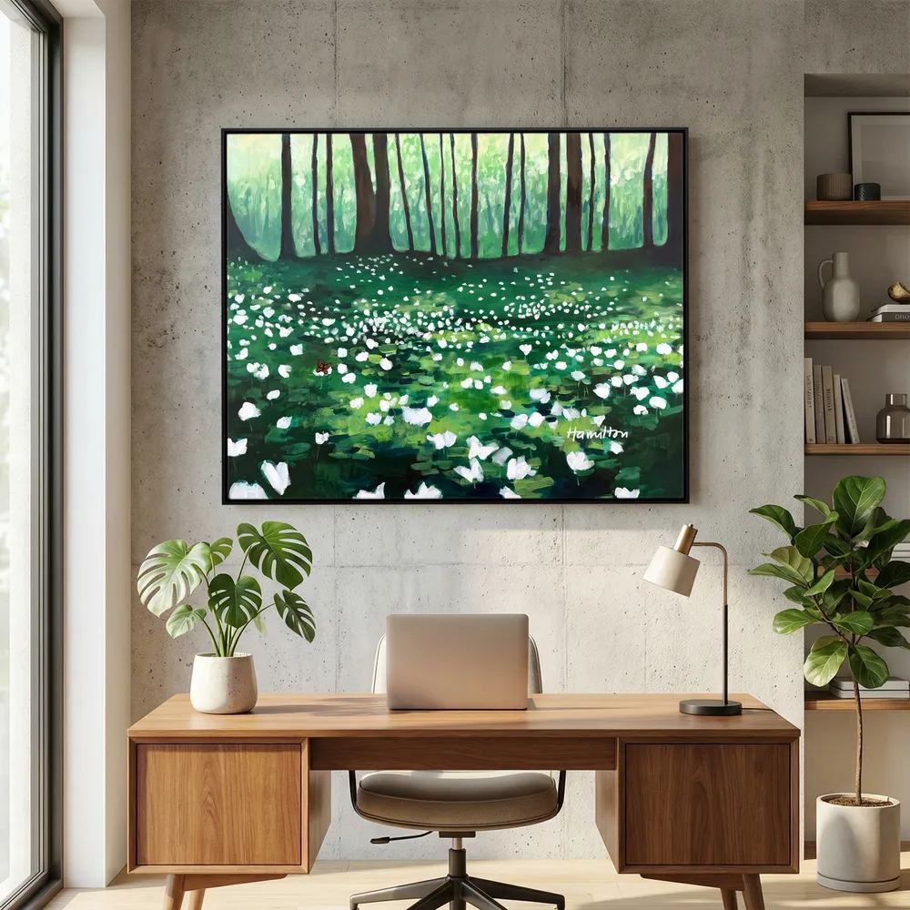 Visiting Each Little Wish - Canvas Prints