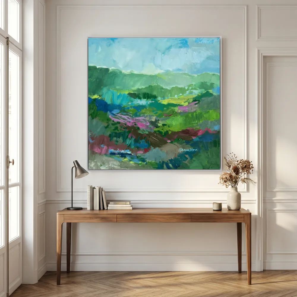 Peace in the Mountains - Canvas Print