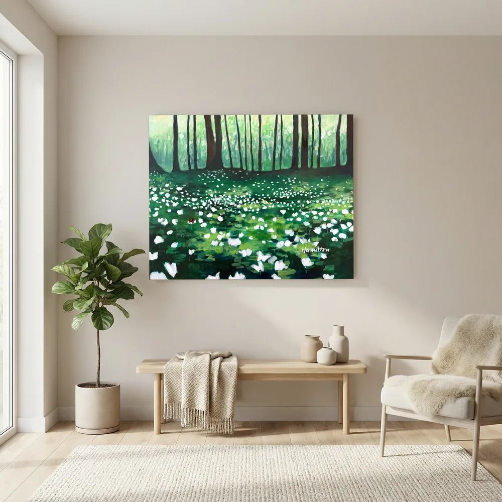 Visiting Each Little Wish - Canvas Prints