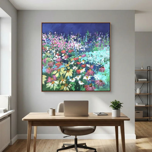 The Earth Laughs in Flowers - Canvas Prints