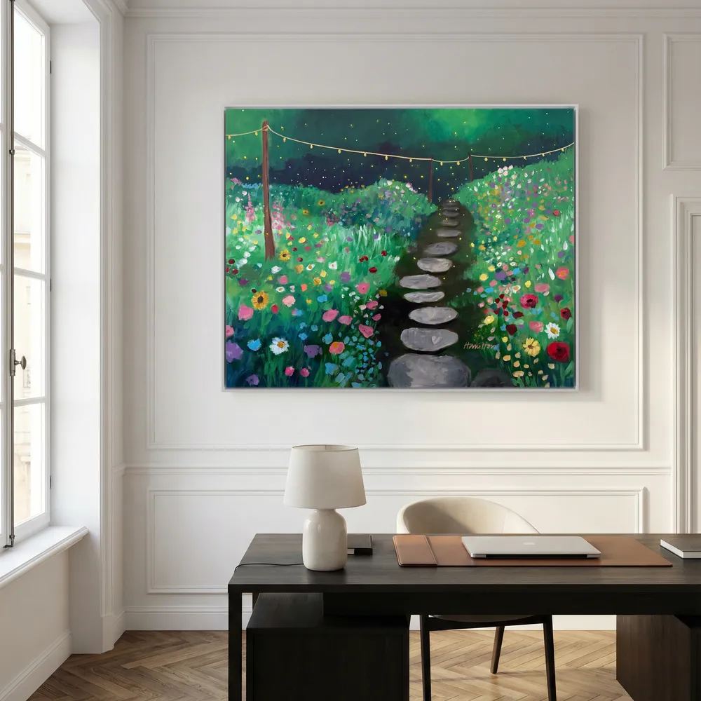 Heart's Garden Party - Canvas Print
