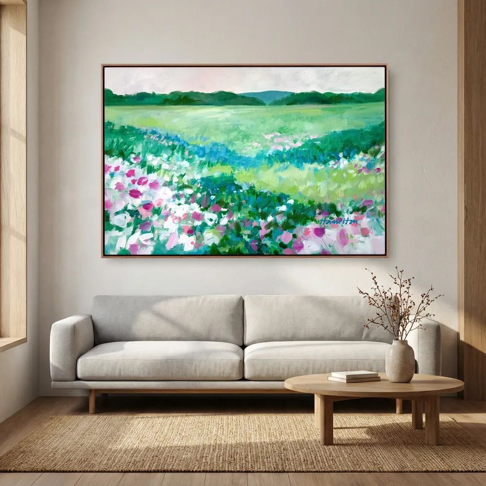 Springtime in Her Heart - Canvas Prints