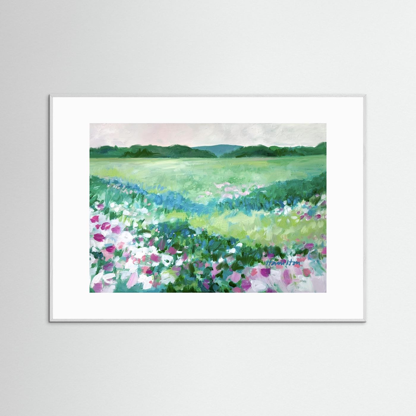 Springtime in Her Heart - Paper Prints.