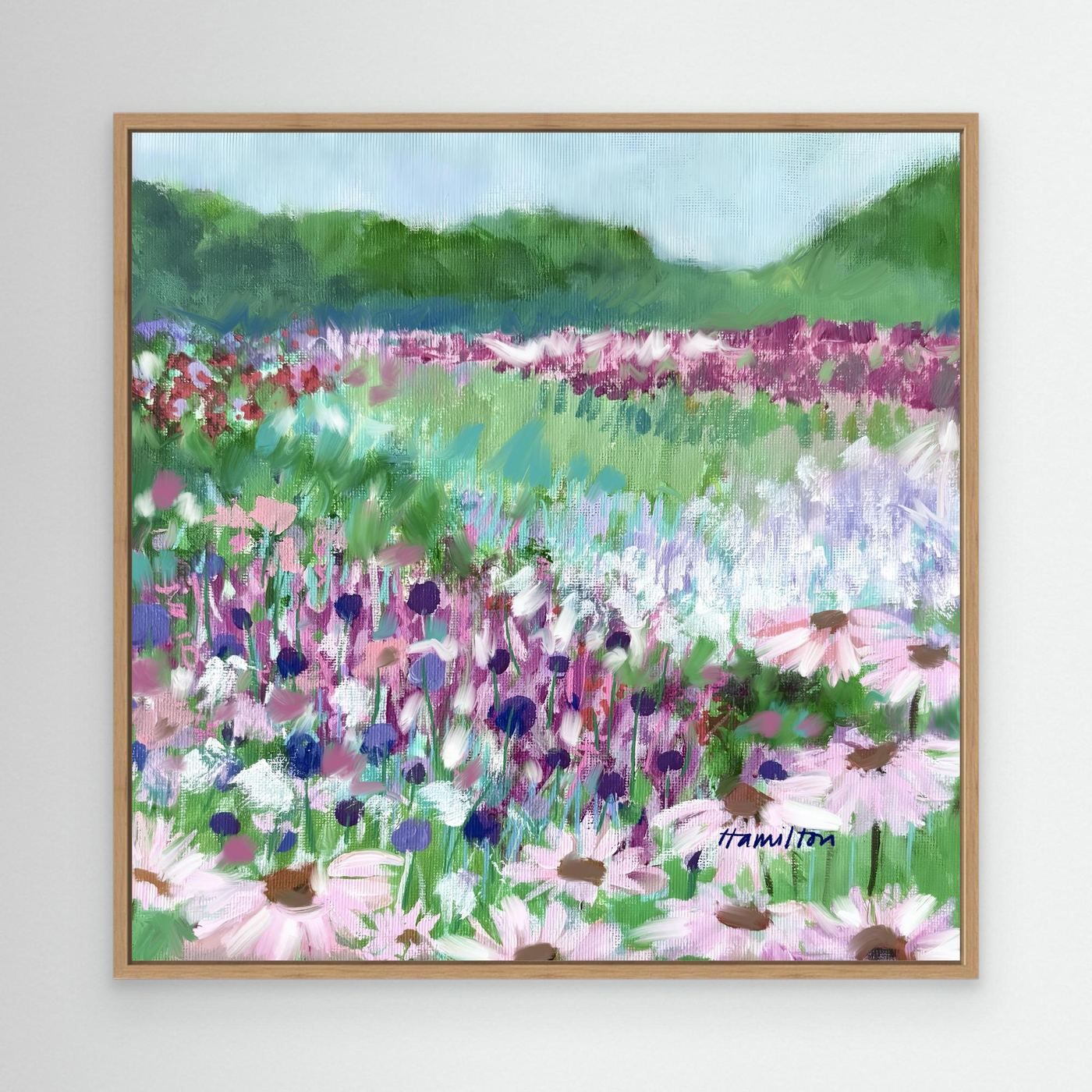 In the Quiet I Grew - Canvas Prints.