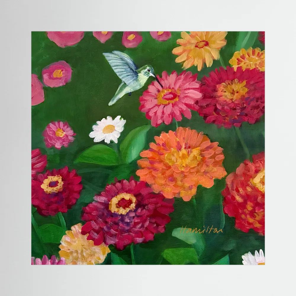 A Little Hello - Canvas Print