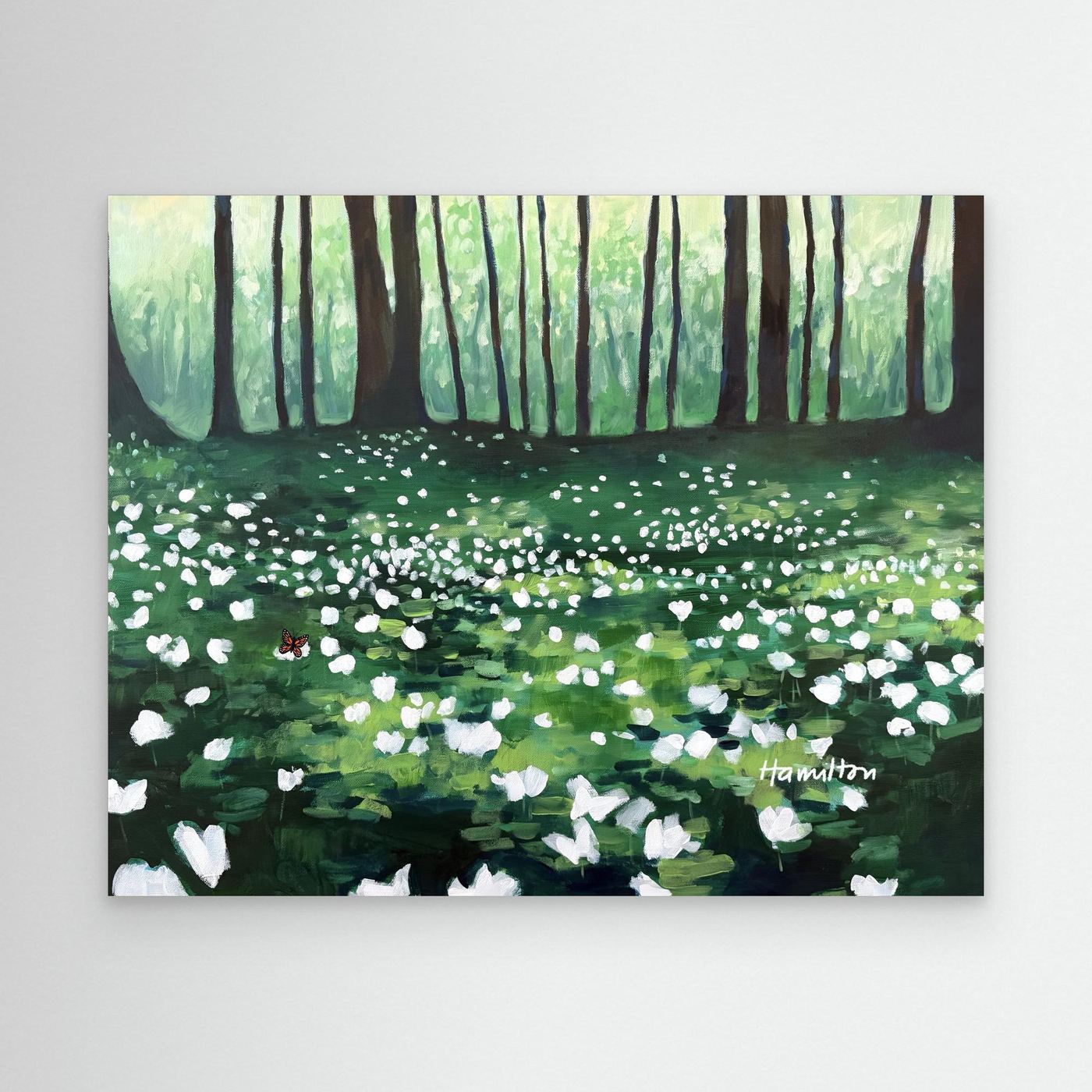 Visiting Each Little Wish - Canvas Prints