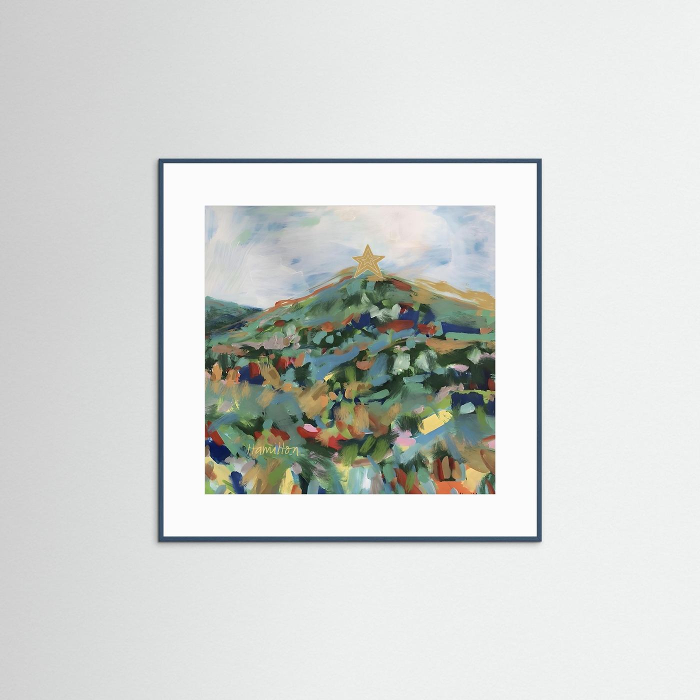 Mill Mountain Star - Paper Print