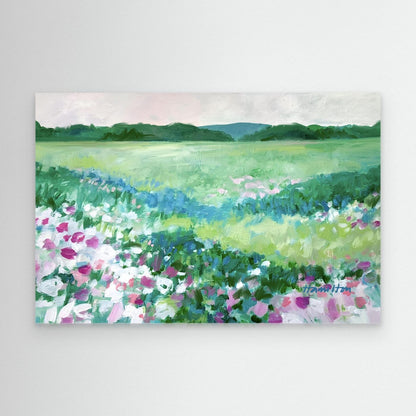Springtime in Her Heart - Canvas Prints