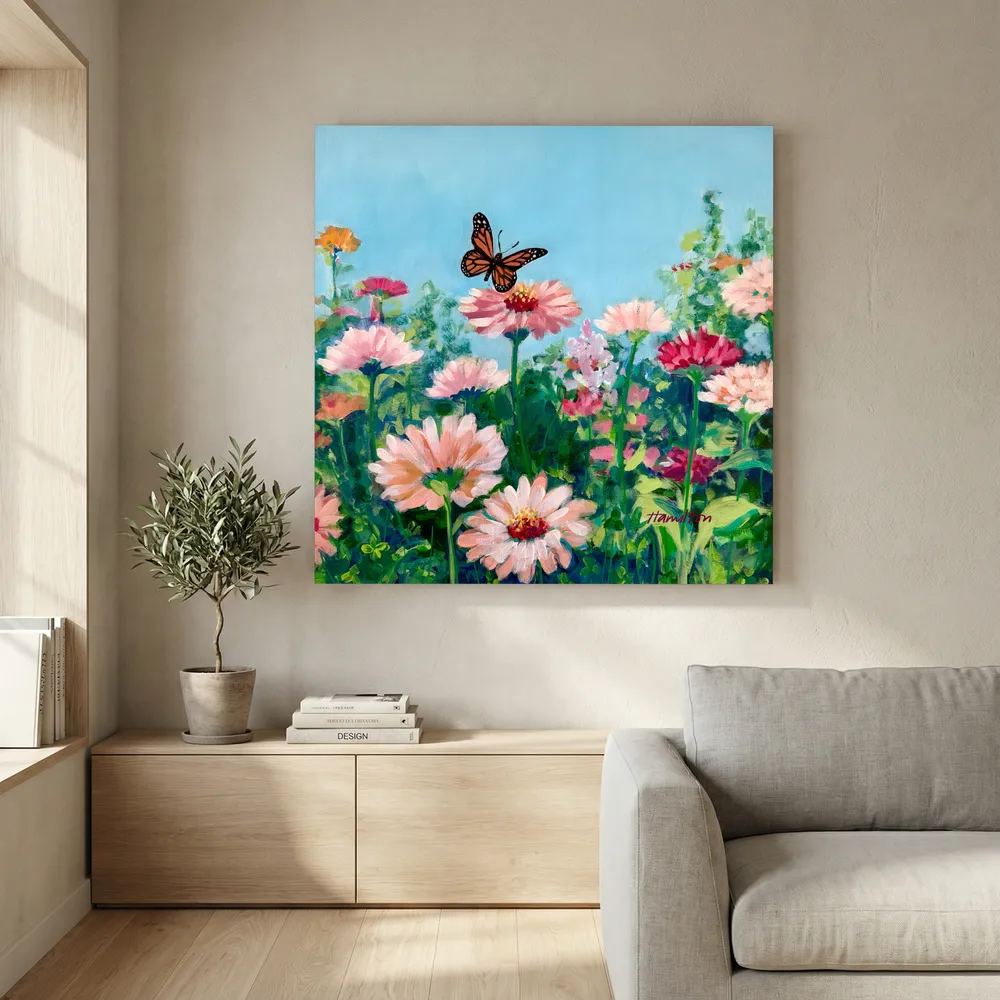 A Wish Took Flight - Canvas Print