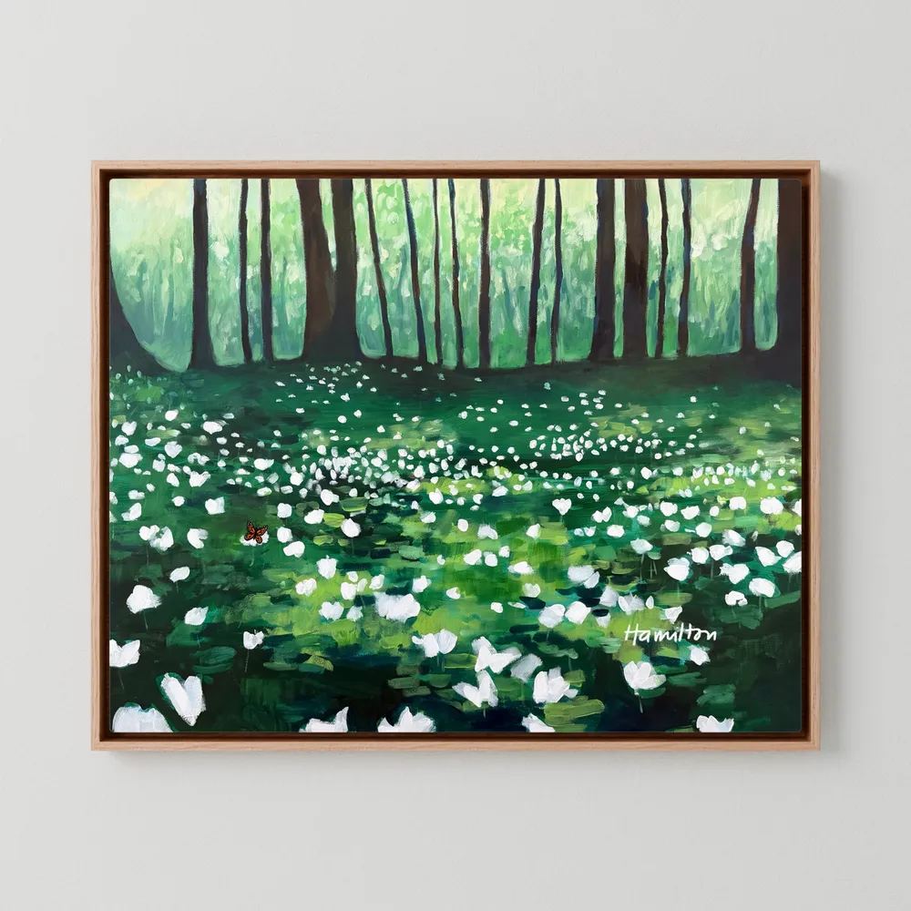 Visiting Each Little Wish - Canvas Prints