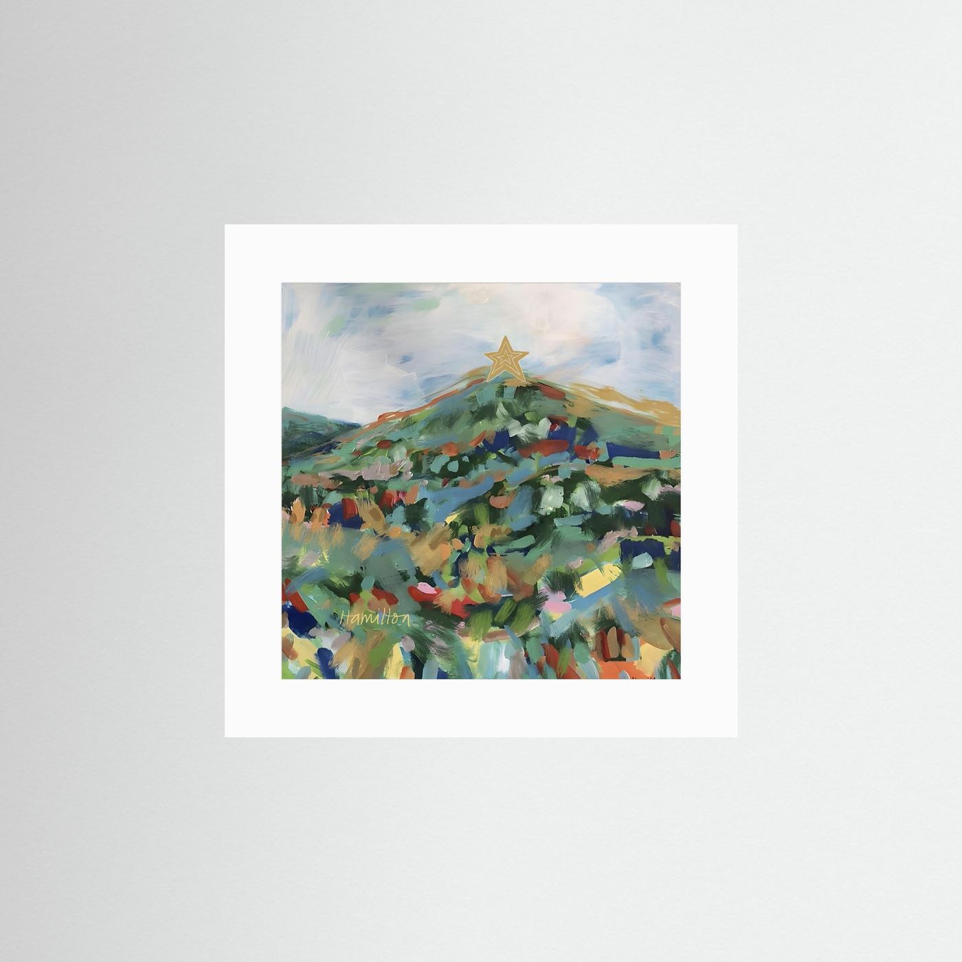 Mill Mountain Star - Paper Print