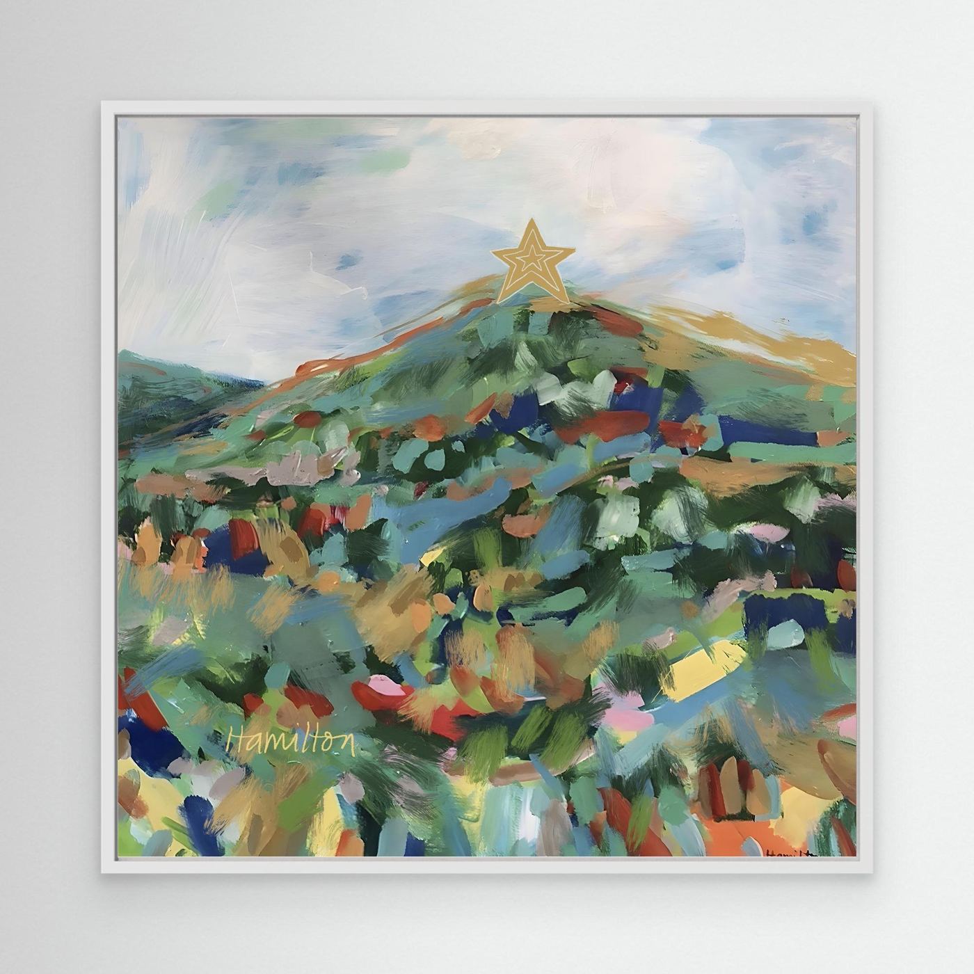 Mill Mountain Star - Canvas Print
