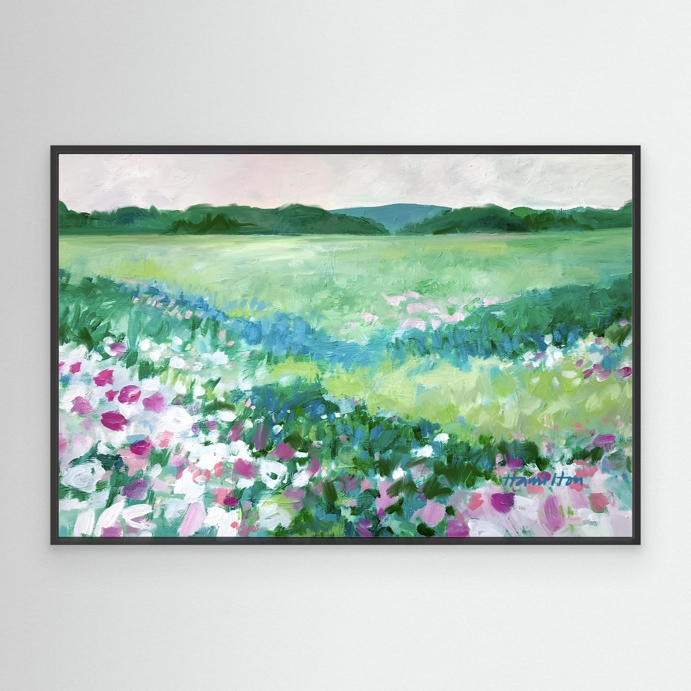 Springtime in Her Heart - Canvas Prints
