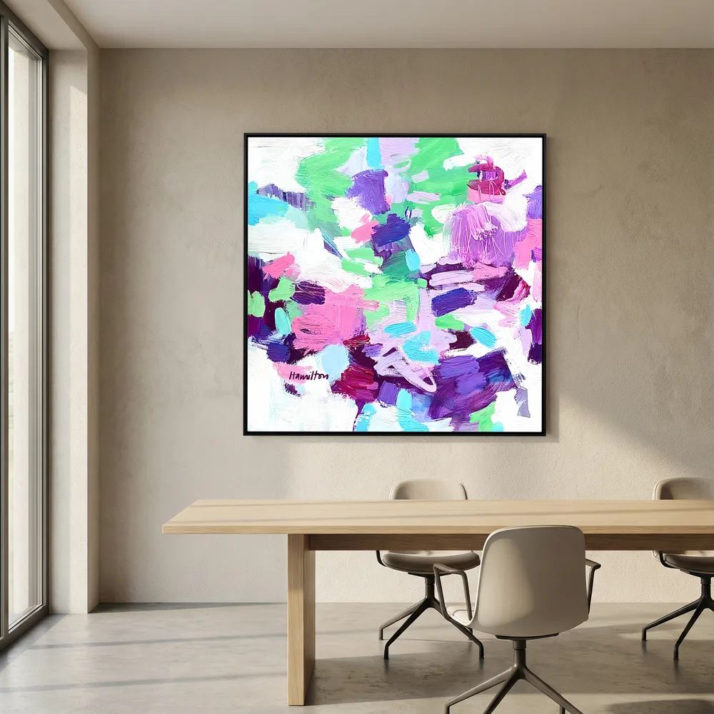 Gathering Up Her Joy - Canvas Print