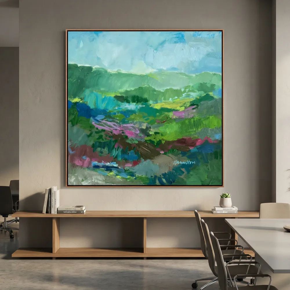 Peace in the Mountains - Canvas Print
