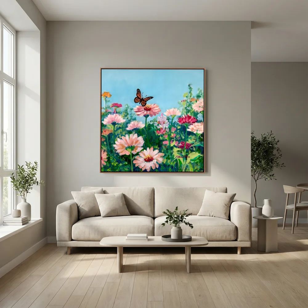 A Wish Took Flight - Canvas Print