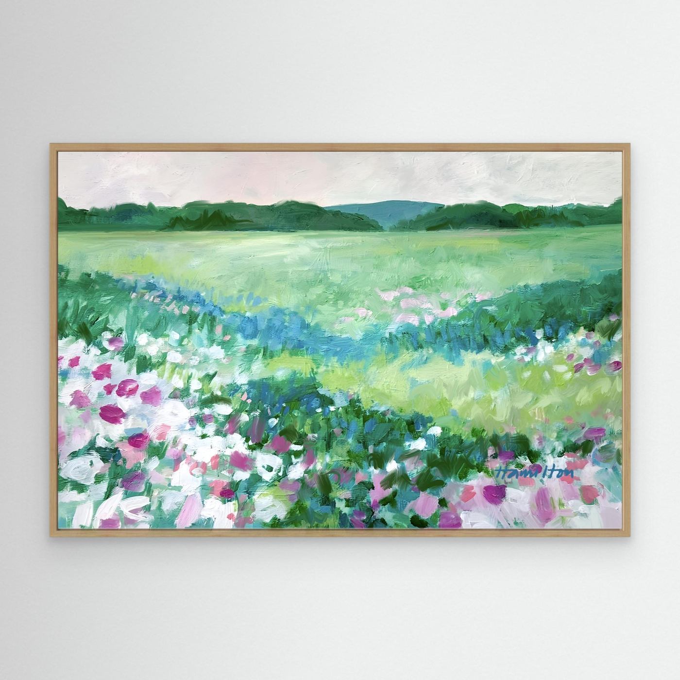 Springtime in Her Heart - Canvas Prints