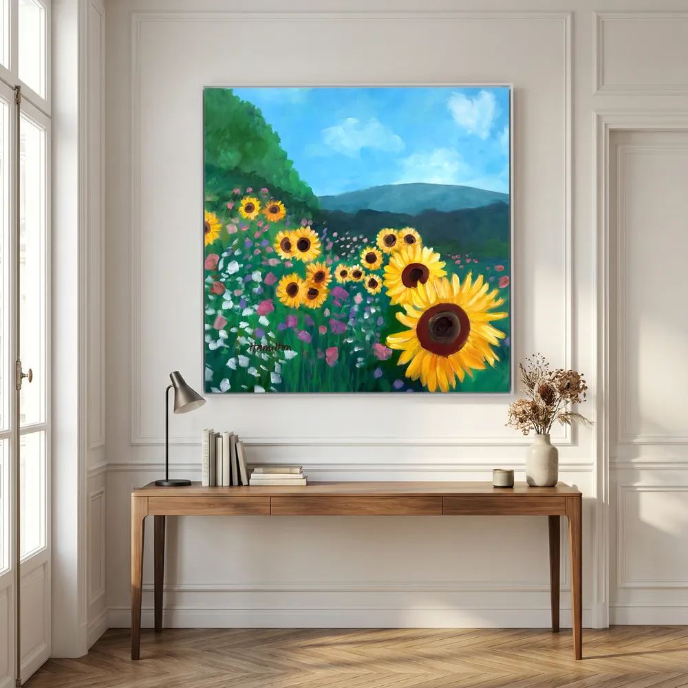 The Shape of Joy - Canvas Print