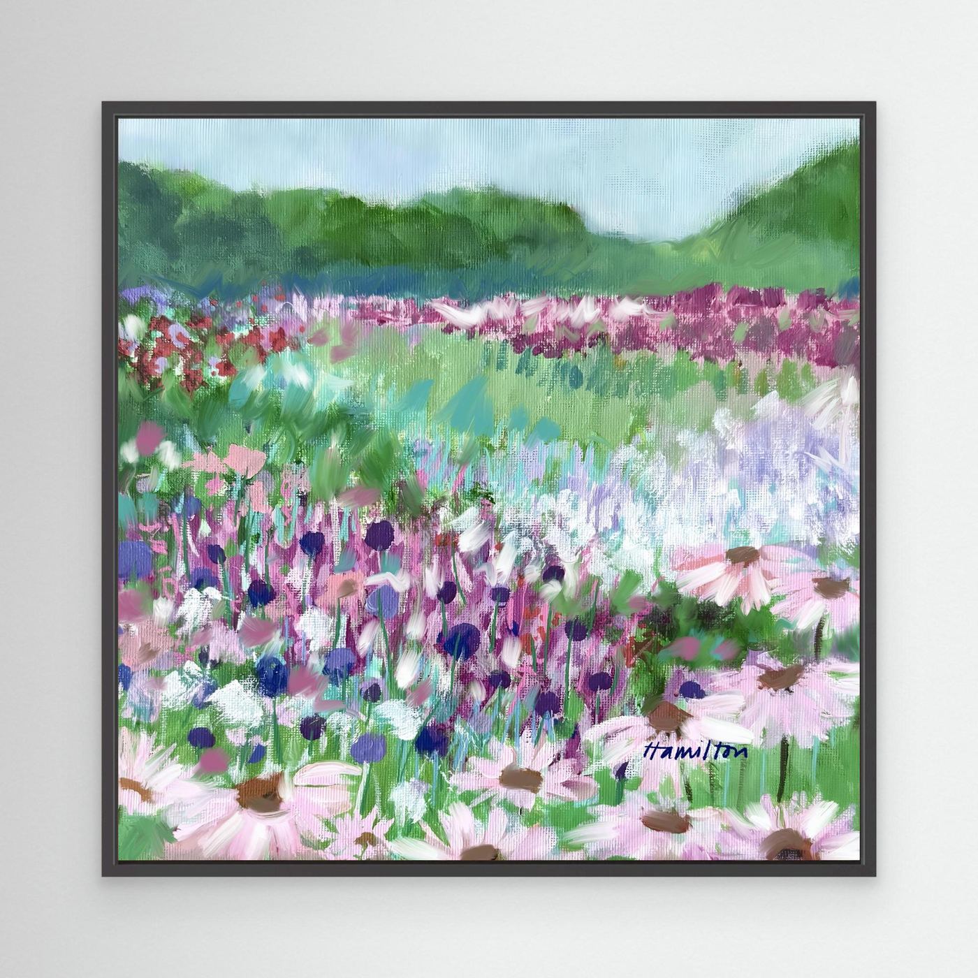 In the Quiet I Grew - Canvas Prints.