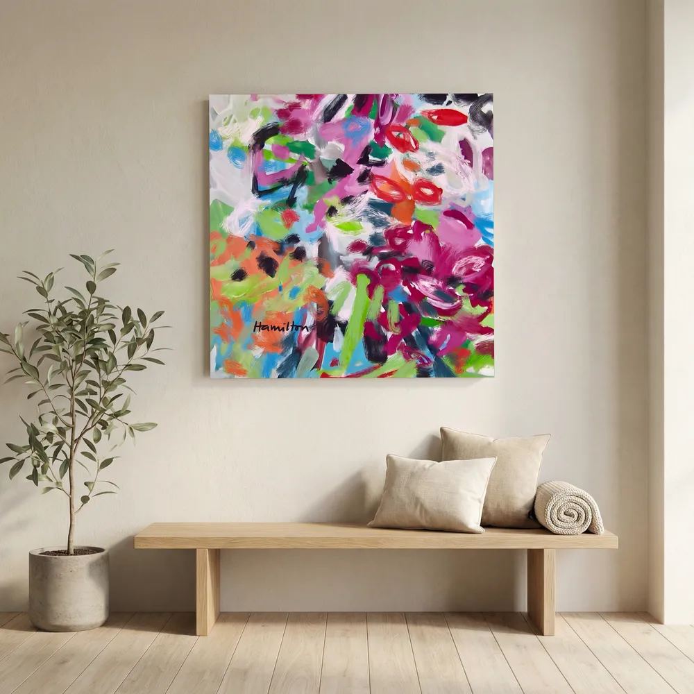 Hope Grows in This Garden - Canvas Print