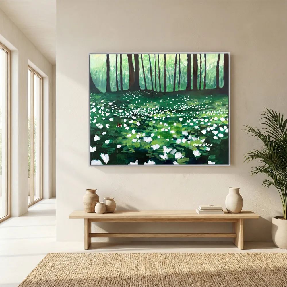 Visiting Each Little Wish - Canvas Prints